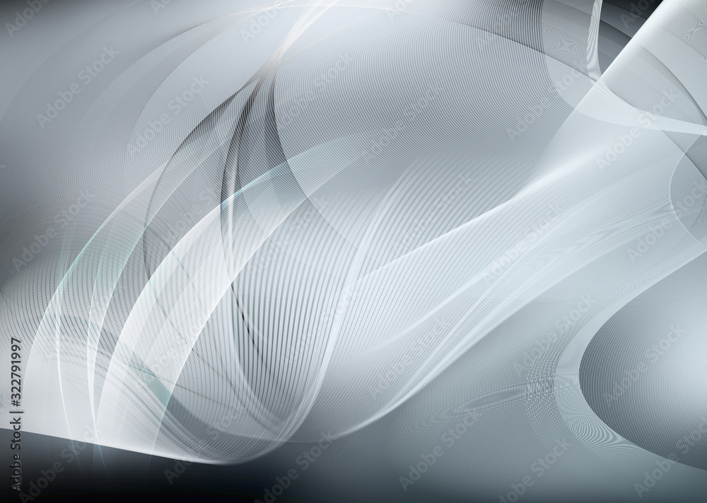 Obraz premium linien wellen bewegung