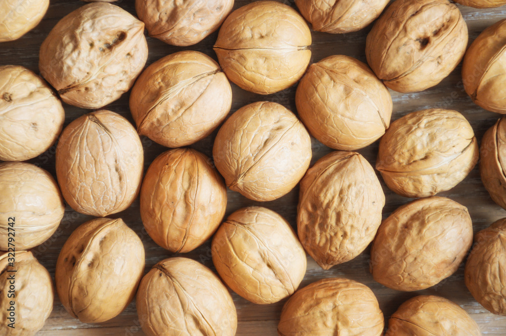 Walnut. proper nutrition, nut in the shell. background for design. background, screen saver. photo of food. Walnut. proper nutrition, nut in the shell. background for design. background, screen saver. photo of food.