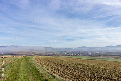 Views of the Araba plain in the Basque Country