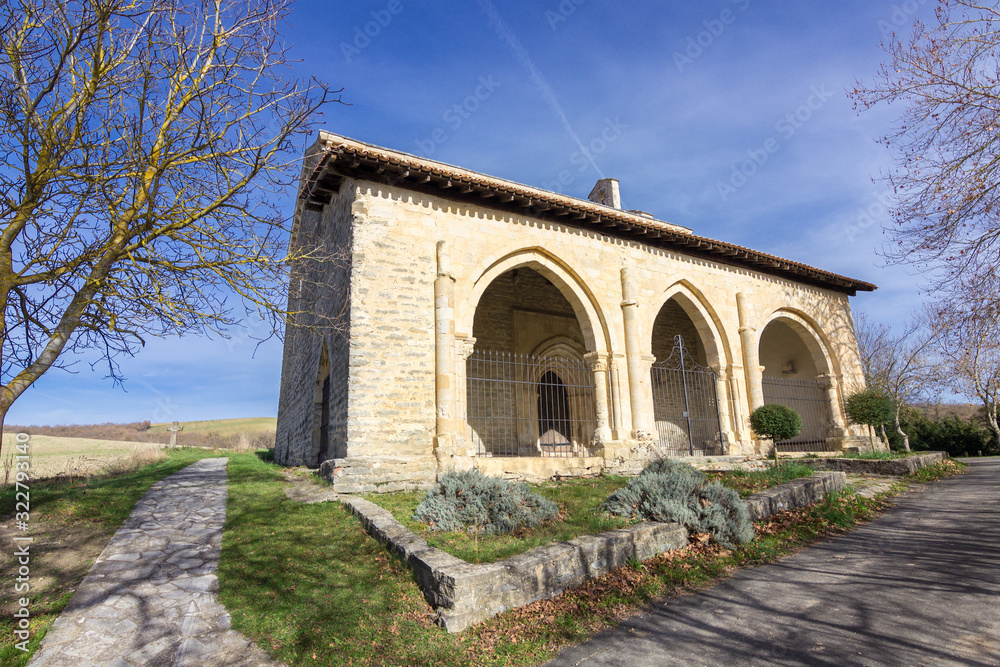 Sanctuary of Ayala in Alava (Basque Country)