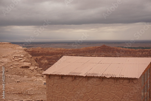 Paisaje árido de desierto