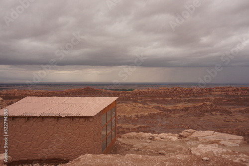 Paisaje árido de desierto