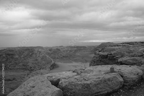 Desierto en blanco y negro
