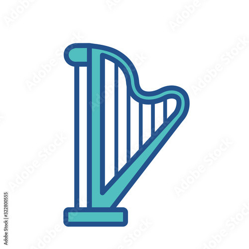 HARP icon design, flat style icon collection