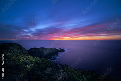 Beautiful sunset in Ponta de Atalai