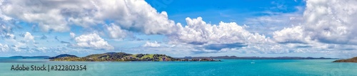 Panoramic view of the Thursday Island in the Torres Strait at the most northern part of Australia. photo