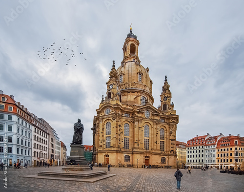 Blick auf die Frauenkirche Dresden
