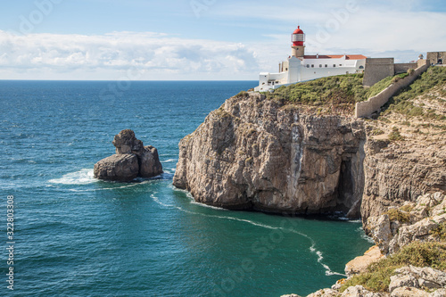 malerischer Leuchtturm  Atlantik