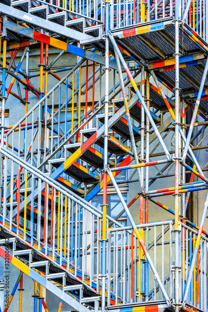 modern scaffolding