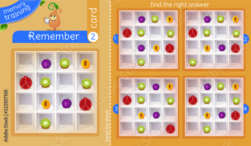 find the right answer memory fruit