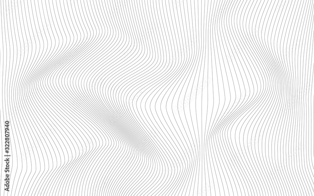 Wave black lines zigzag vertical curve abstract background flat design vector illustration. Wave black lines zigzag vertical curve abstract background flat design vector illustration.