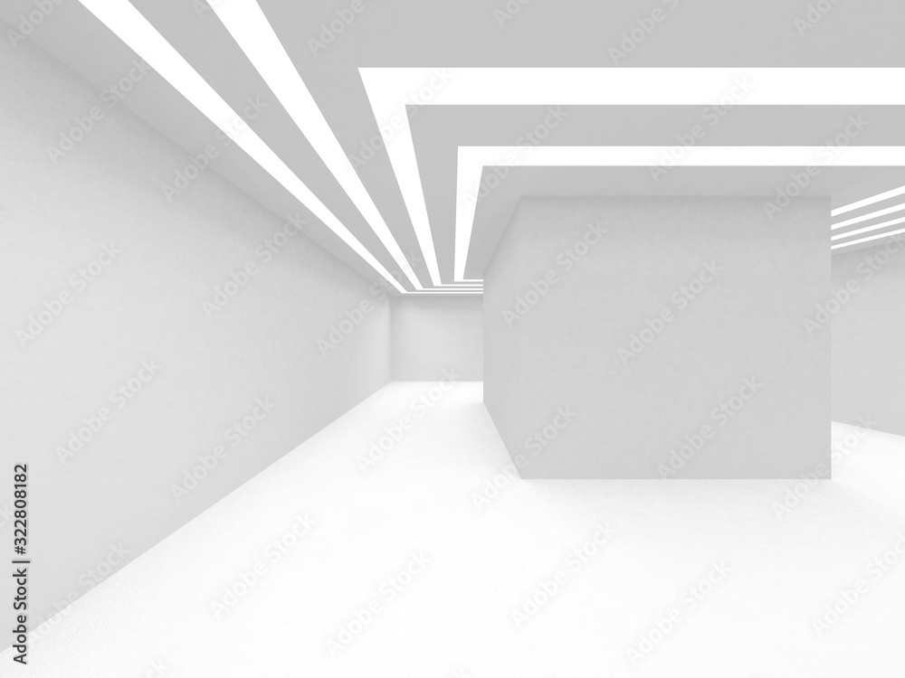 custom made wallpaper toronto digitalFuturistic White Architecture Design Background