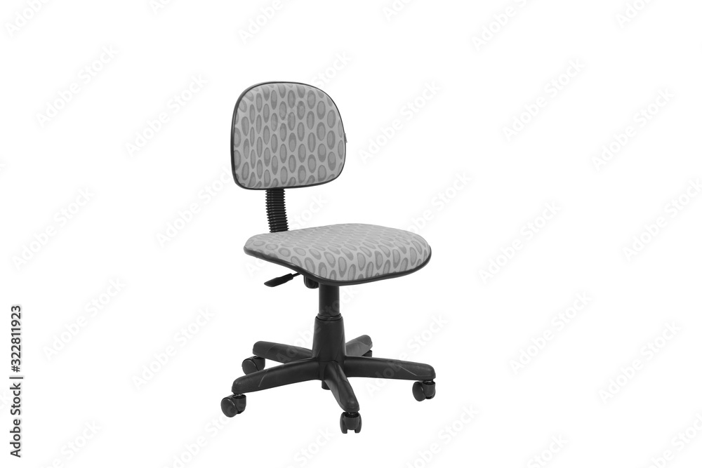 Office a chair. Object isolated of background