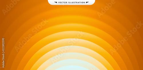 Abstract waved background with layers. Trendy covers design. Vector illustration in modern art style.