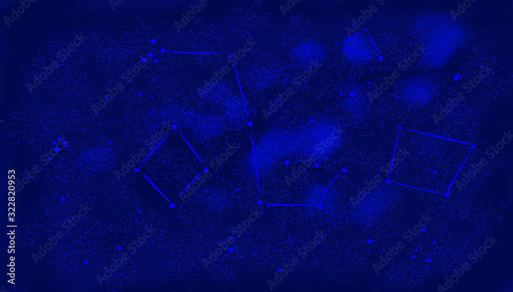 Naklejka premium abstract blue background