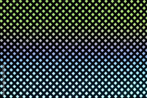 abstract grid pattern background with green and blue color