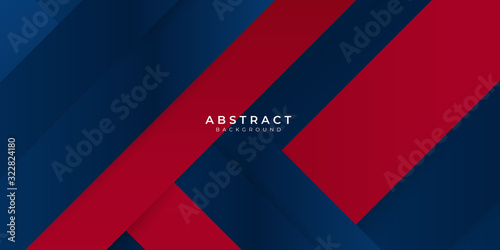 Free Download Dark blue red gradient box rectangle abstract background vector presentation design - GFXLoad