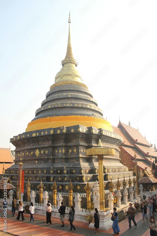 Fototapeta premium pagoda in thailand