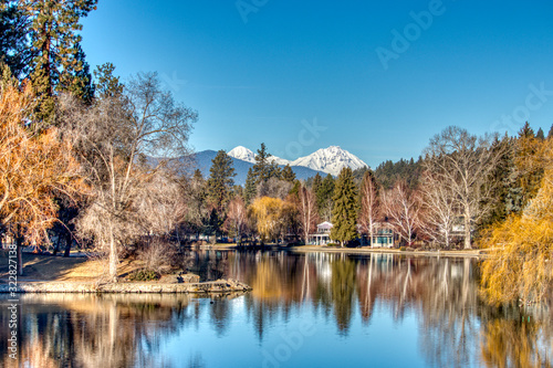 Mirror Pond View in Bend, Oregon