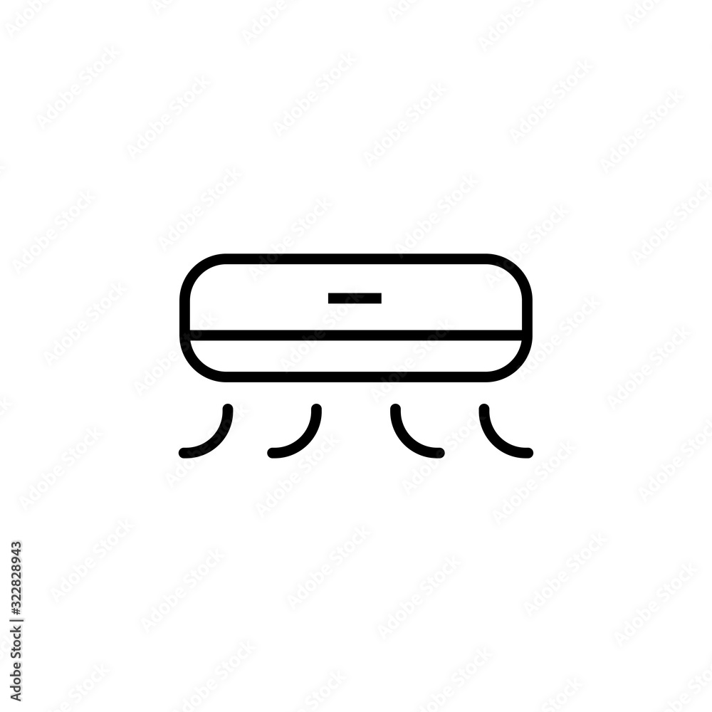 air conditioner icon vector logo template EPS 10 air conditioner icon vector logo template EPS 10