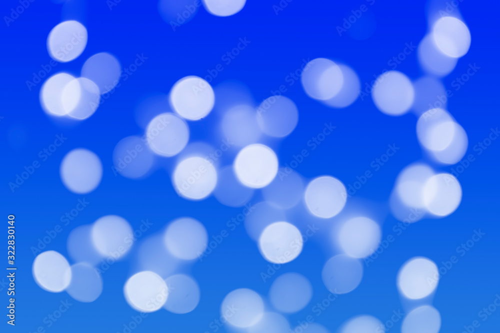 Blue Bokeh images abstract background Blue Bokeh images abstract background