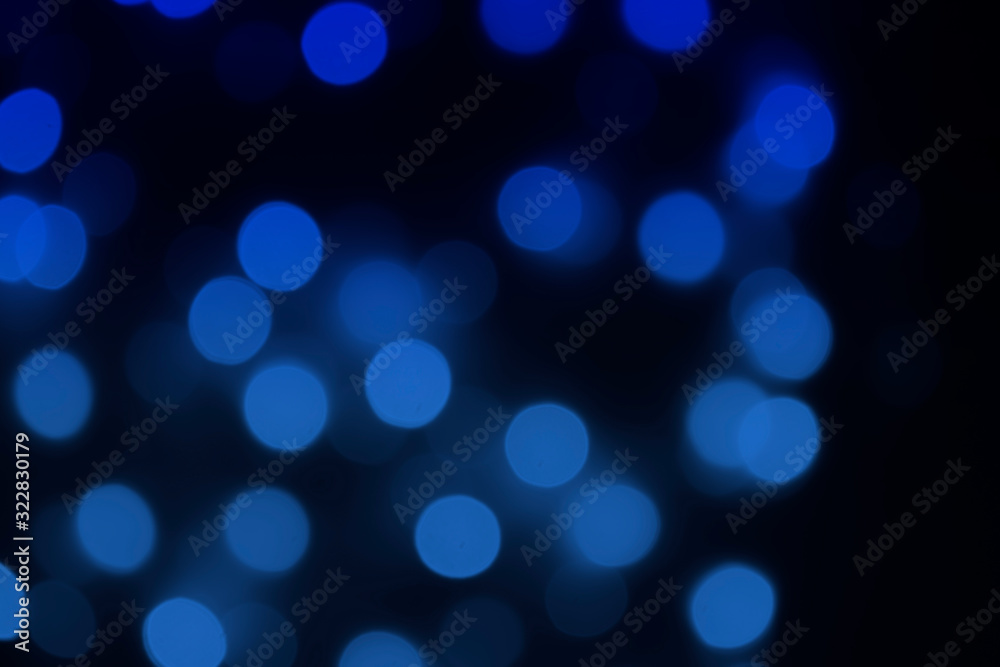 Blue Bokeh images abstract background Blue Bokeh images abstract background
