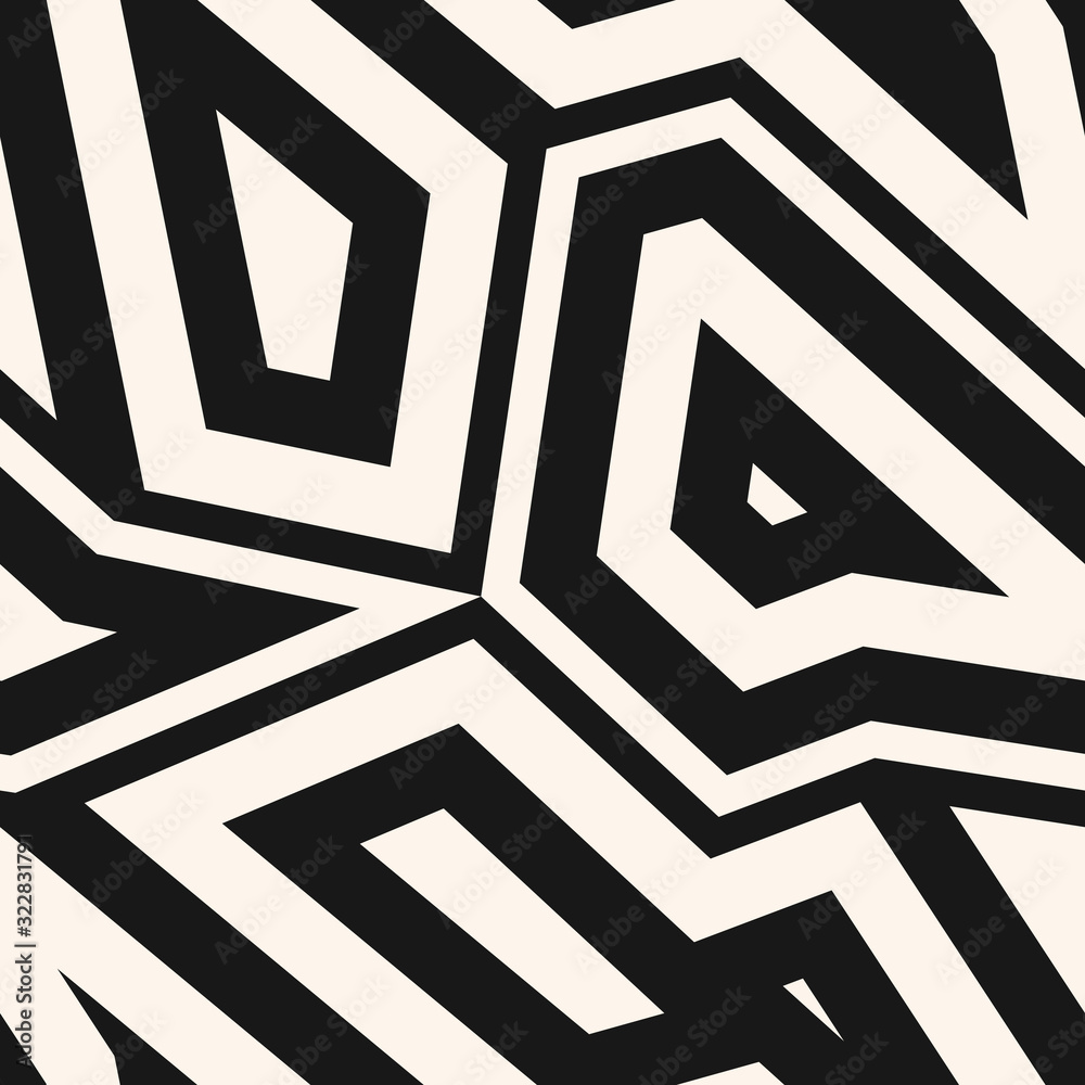 simple black and white geometric patterns