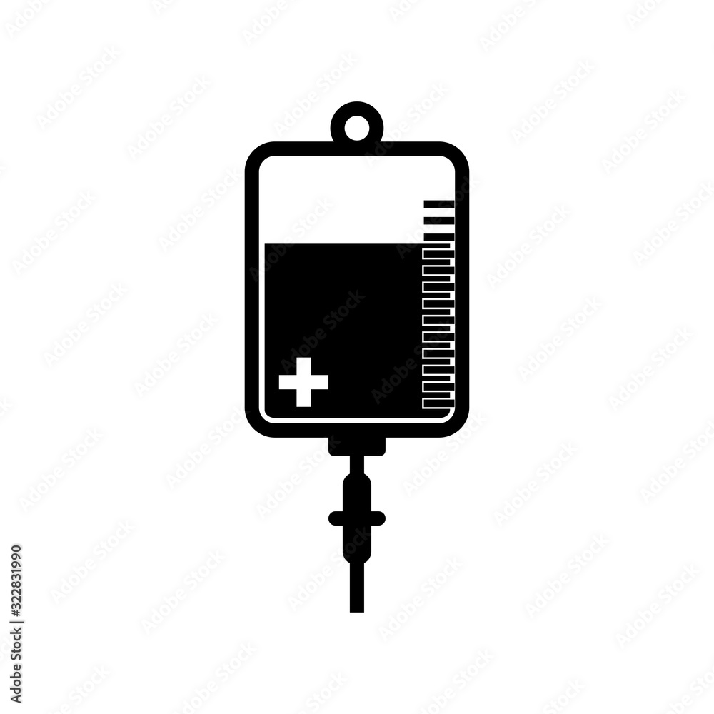 blood bag icon design vector logo template EPS 10 blood bag icon design vector logo template EPS 10
