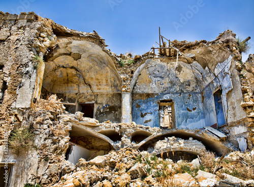 The Ruins of Poggioreale, Sicily photo