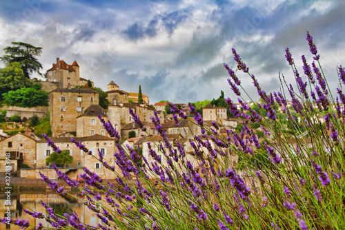 Lavender at Puy-l'Eveque, France photo