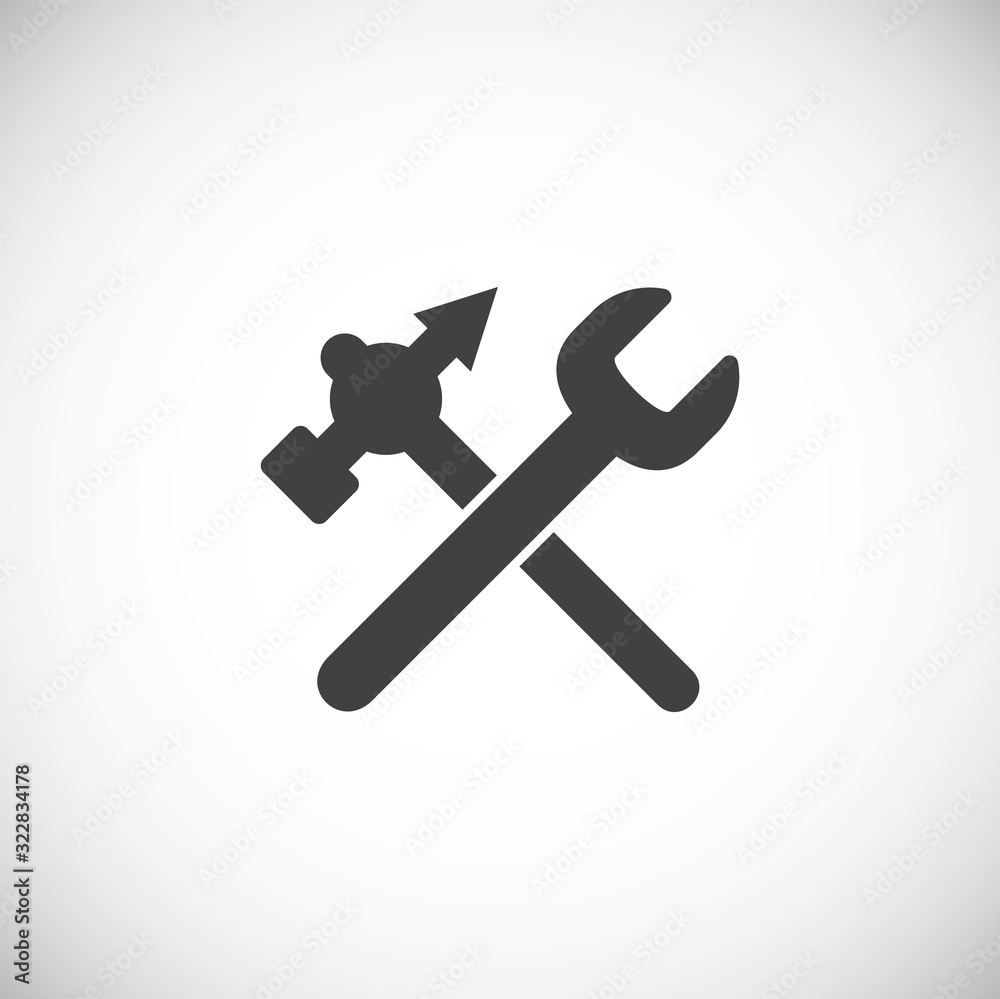 Fix and service related icon on background for graphic and web design. Creative illustration concept symbol for web or mobile app. Fix and service related icon on background for graphic and web design. Creative illustration concept symbol for web or mobile app.