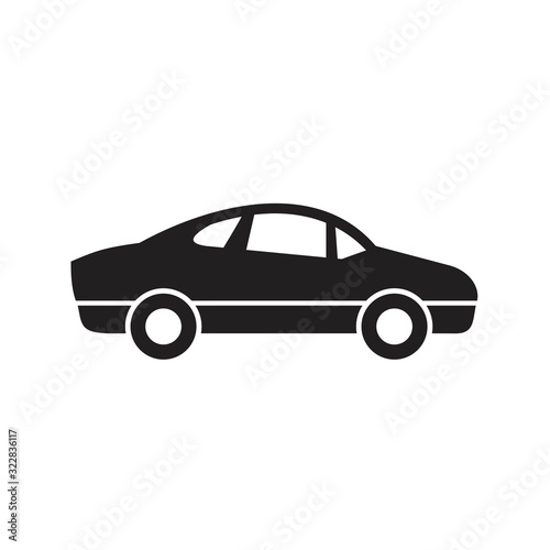 Car Icon template black color editable. Car icon symbol Flat vector illustration for graphic and web design. © Alwie99d