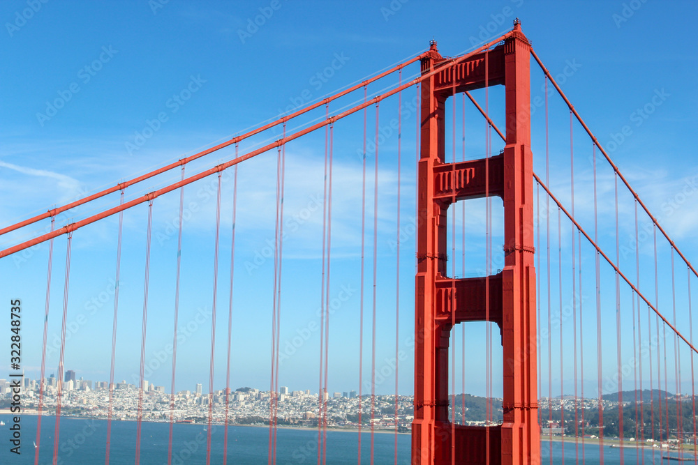 Fototapeta premium golden gate