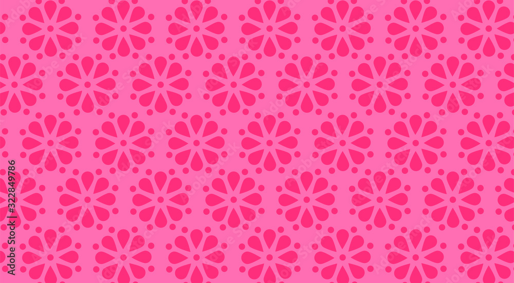 Delicate floral background pattern in pink and pastel colors