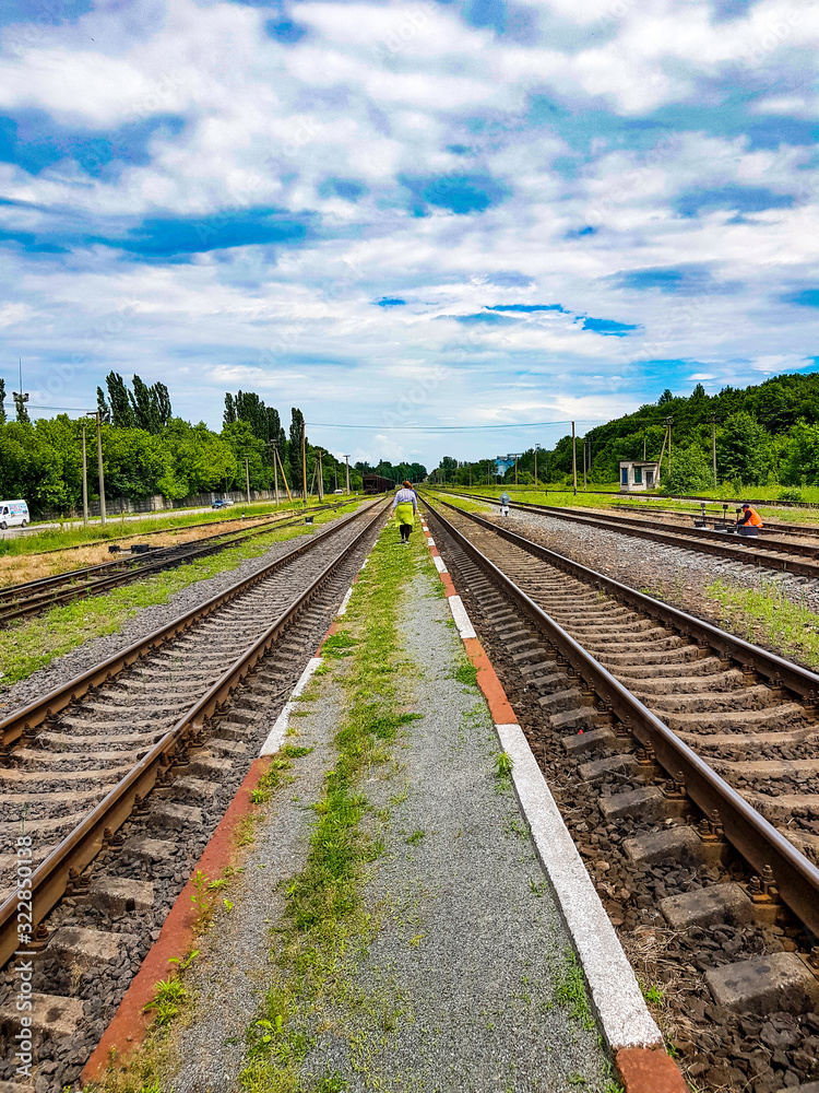 Obraz premium railways