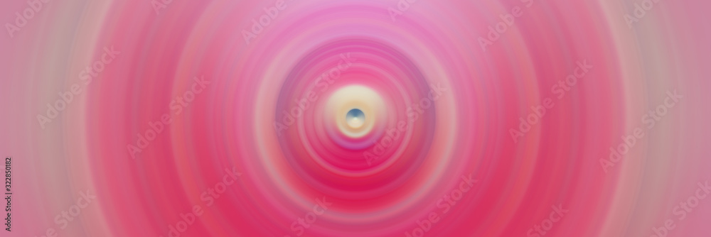 Fototapeta premium Abstract round background. Circles from the center point. Image of diverging circles. Rotation that creates circles.