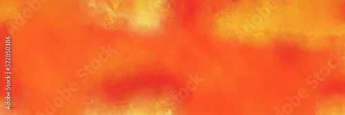 old color brushed vintage texture with tomato and vivid orange colors. distressed old textured background with space for text or image. can be used as horizontal header or banner orientation