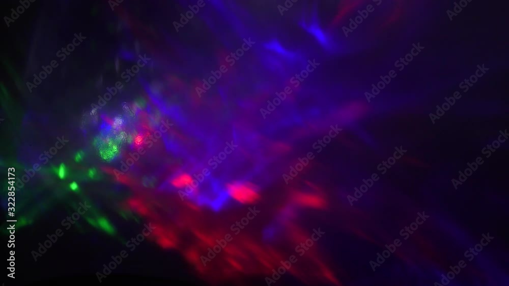 Flying flashes and stripes of light in different colors Flying flashes and stripes of light in different colors