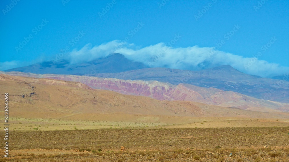 Scenery at High Atlas Mountains in Morocco Scenery at High Atlas Mountains in Morocco