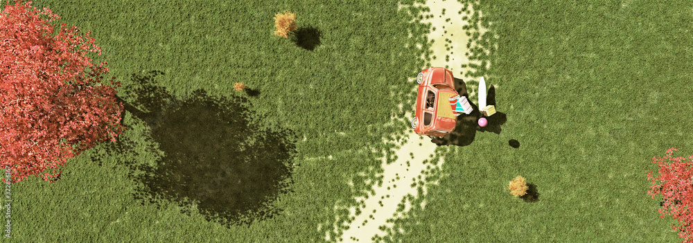 driving car and road driving car and road