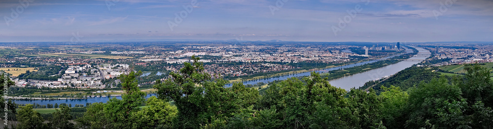 Obraz premium Panorama Wien