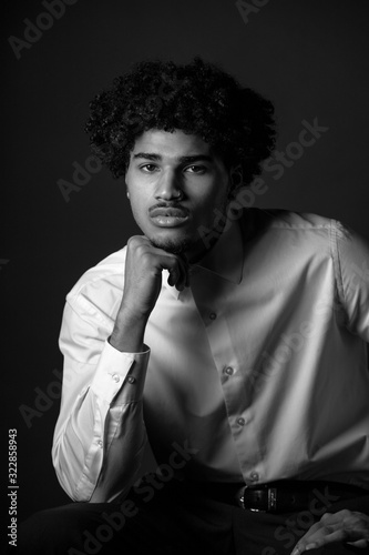 portrait of a young man