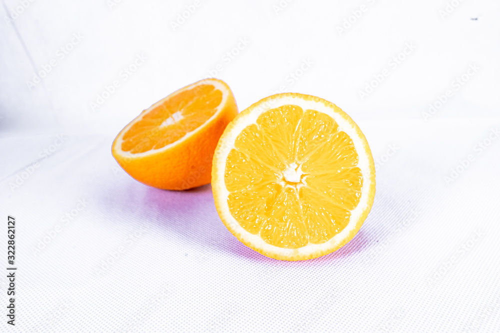 Lemon Lime Orange on White background Lemon Lime Orange on White background