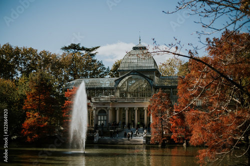 cristal house el retiro madrid autumn 