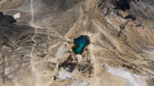 tongariro crossing alpinism photo