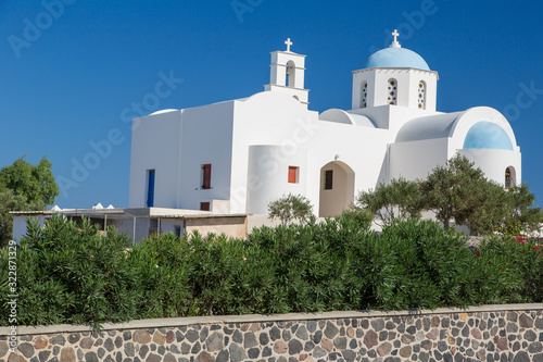 Kirche auf Santorin in Griechenland
