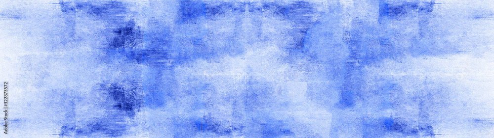 Abstract phantom blue painted paper texture background banner