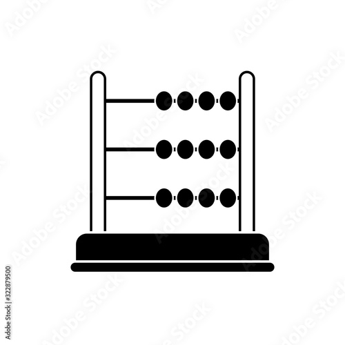 money business financial arithmetic account abacus line style icon