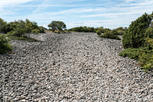 Prähistorische Hügelgräber in Mølen bei Larvik