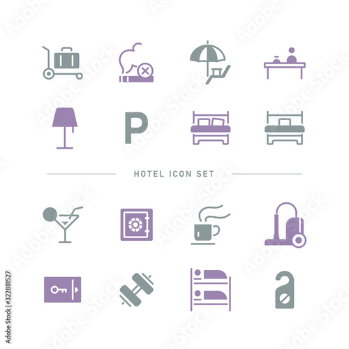 HOTEL ICON SET